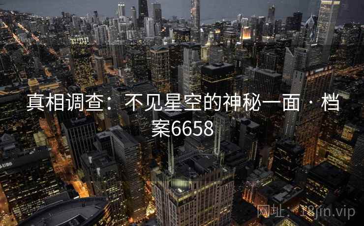 真相调查：不见星空的神秘一面 · 档案6658