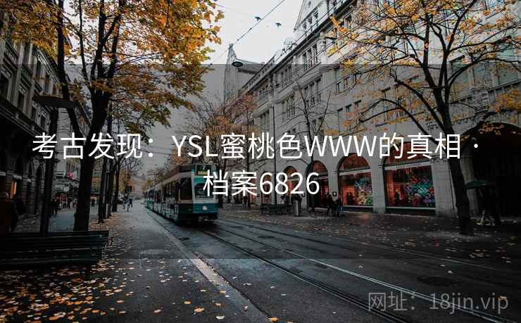 考古发现：YSL蜜桃色WWW的真相 · 档案6826